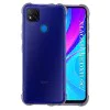 Калъф за Xiaomi>Xiaomi Redmi Серия>Redmi 9C / Redmi 9C NFC - Techsuit - Удароустойчив Clear Silicone - Опушено Черен