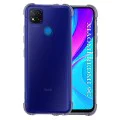 Калъф за Xiaomi>Xiaomi Redmi Серия>Redmi 9C / Redmi 9C NFC - Techsuit - Удароустойчив Clear Silicone - Опушено Черен