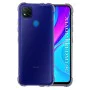 Калъф за Xiaomi>Xiaomi Redmi Серия>Redmi 9C / Redmi 9C NFC - Techsuit - Удароустойчив Clear Silicone - Опушено Черен