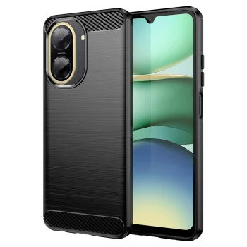 Калъф за Xiaomi>Xiaomi Redmi Серия>Redmi A5 4G (регионален) - Techsuit - Carbon Silicone - Черен