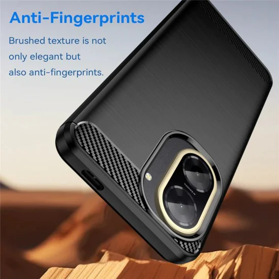 Калъф за Xiaomi>Xiaomi Redmi Серия>Redmi A5 4G (регионален) - Techsuit - Carbon Silicone - Черен