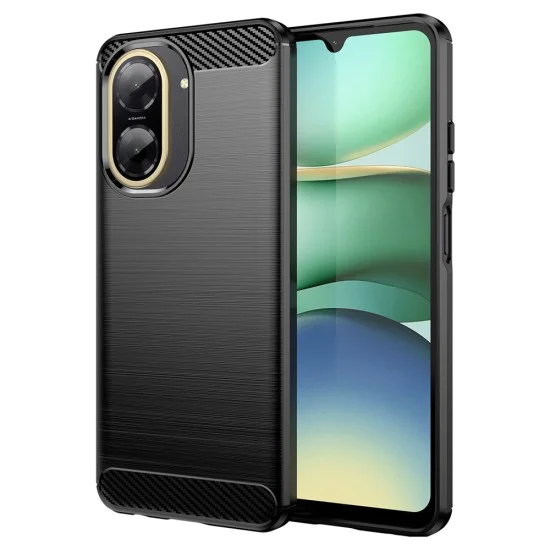 Калъф за Xiaomi>Xiaomi Redmi Серия>Redmi A5 4G (регионален) - Techsuit - Carbon Silicone - Черен