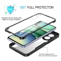 Калъф за Xiaomi>Xiaomi Redmi Серия>Redmi A5 4G (стандартен) - Techsuit - ColorVerse 360 ​​Series + Screen Protector - Черен