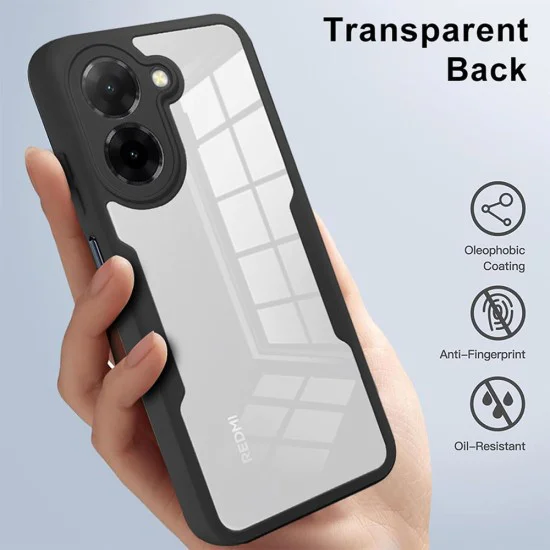 Калъф за Xiaomi>Xiaomi Redmi Серия>Redmi A5 4G (стандартен) - Techsuit - ColorVerse 360 ​​Series + Screen Protector - Черен