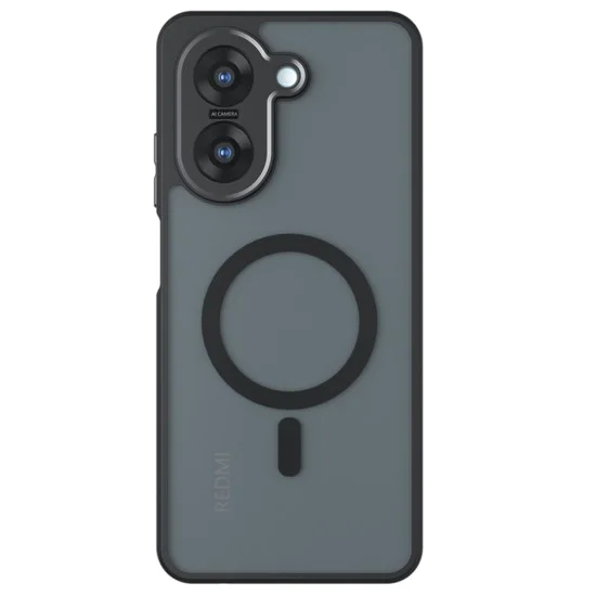 Калъф за Xiaomi>Xiaomi Redmi Серия>Redmi A5 4G (стандартен) - Techsuit - PureFrost MagSafe - Frosted Черен