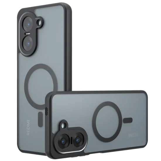 Калъф за Xiaomi>Xiaomi Redmi Серия>Redmi A5 4G (стандартен) - Techsuit - PureFrost MagSafe - Frosted Черен
