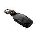 Калъф за автоключ Spigen Toyota Key Shell with Carabiner TK100 (ACS11366) - грапав страничен дизайн, карбонов ефект - Черен