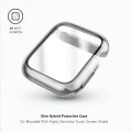 Калъф и протектор за Apple Watch 11 42mm - UNIQ Garde Hybrid Case with Screen Protection - Прозрачен