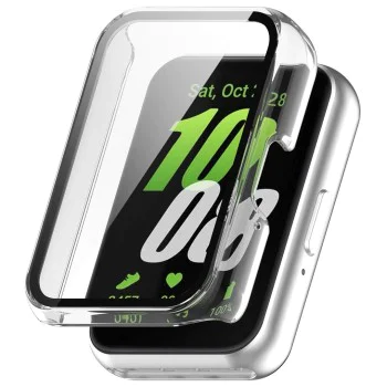 Калъф и протектор за Samsung Galaxy Fit3 - Defense360 Pro + Screen Protector - Techsuit - Прозрачен