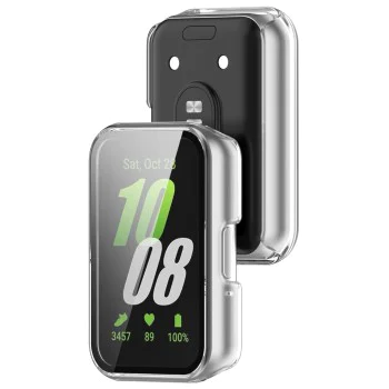Калъф и протектор за Samsung Galaxy Fit3 - Defense360 Pro + Screen Protector - Techsuit - Прозрачен