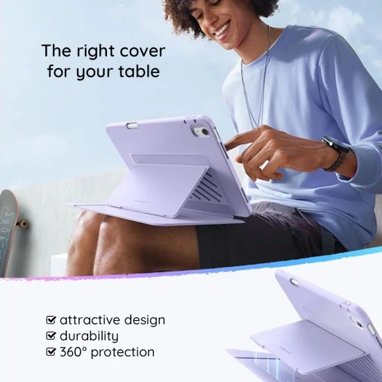 Калъф за iPad 10 (2022) 10.9 / 11 (2025) / 12 (2026) - Flip Hybrid - ESR - Зелен
