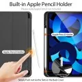 Калъф за iPad Air 11 (2026/2025/2024) / iPad Air 5 / 4 - Domo Series (със държач за Apple Pencil) - Dux Ducis - Черен