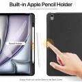 Калъф за iPad Air 13 (2026/2025/2024) - Domo Series (със държач за Apple Pencil) - Dux Ducis - Черен