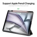 Калъф за iPad Air 13 (2026/2025/2024) - Domo Series (със държач за Apple Pencil) - Dux Ducis - Черен
