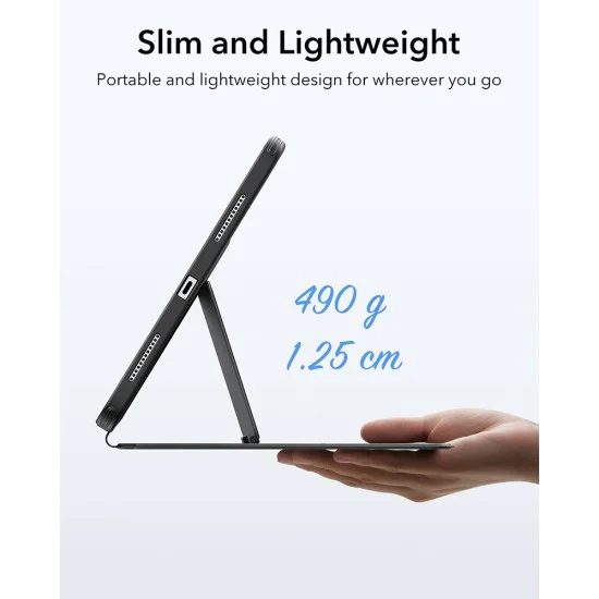 Калъф за iPad Air 4 (2020) / Air 5 (2022) / Air 11 (2024) / Air 11 (2025) - ESR - Flip Hybrid (с държач за молив) - Лилав