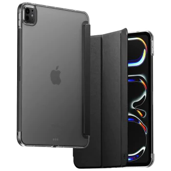 Калъф за iPad Pro 11 (2024 / 2025) - Liquid Air Folio - Spigen - Черен