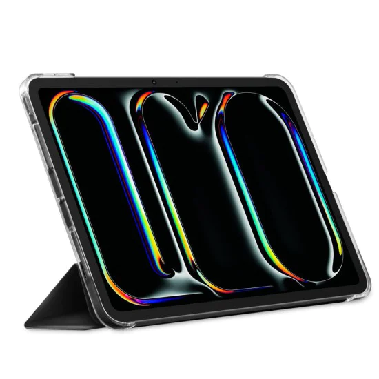 Калъф за iPad Pro 11 (2024 / 2025) - Liquid Air Folio - Spigen - Черен