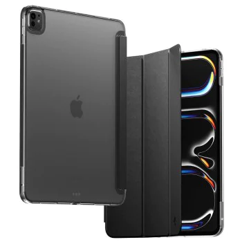Калъф за iPad Pro 13 (2024/2025) - Spigen Liquid Air Folio - Черен