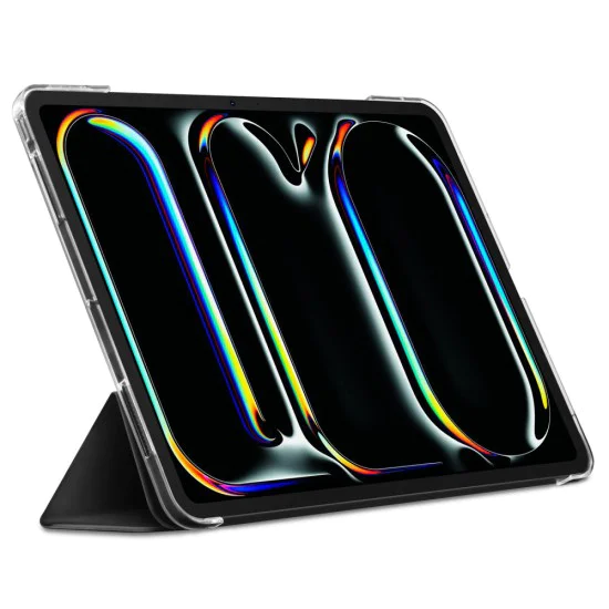 Калъф за iPad Pro 13 (2024/2025) - Spigen Liquid Air Folio - Черен