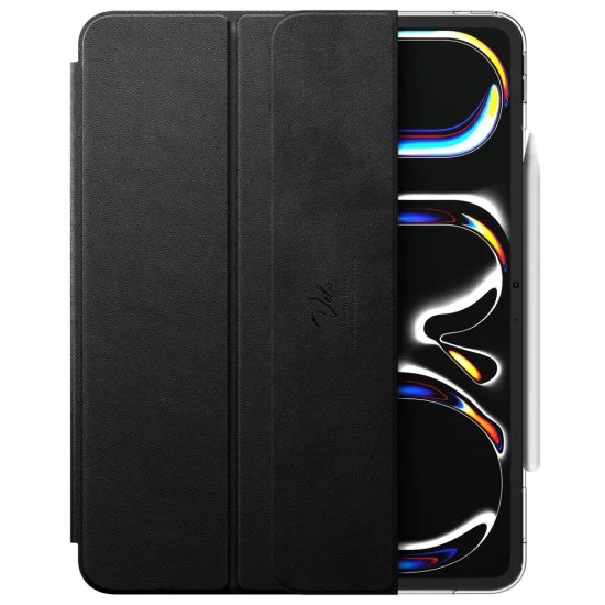 Калъф за iPad Pro 13 (2024/2025) - Spigen Liquid Air Folio - Черен