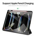 Калъф за iPad Pro 13 (2025/2024) - Domo Series (със държач за Apple Pencil) - Dux Ducis - Черен