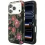 Калъф за iPhone 17 Pro - Blossom Roses Print MagSafe (GUHMP18L6PWGTBEK) - Guess - Черен