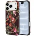 Калъф за iPhone 17 Pro - Blossom Roses Print MagSafe (GUHMP18L6PWGTBEU) - Guess - Бордо