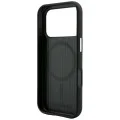 Калъф за iPhone 17 Pro - Grained Leather Embossed Ring MagSafe (KLHMP18L6PWBKECK) - Karl Lagerfeld - Черен