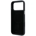 Калъф за iPhone 17 Pro - Grained Leather KH Metal MagSafe (KLHMP18L6PSKHLK) - Karl Lagerfeld - Черен