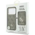 Калъф за iPhone 17 Pro - Hardcase 4G Cardslot MagSafe (GUBPHCP18LP4SM44CW) - Guess - Кафяв