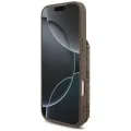 Калъф за iPhone 17 Pro - Hardcase 4G Crossbody Cardslot (GUHCP18LCB4GB) - Guess - Кафяв