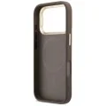Калъф за iPhone 17 Pro - Hardcase 4G Triangle Logo & Stand Camera MagSafe (GUHMP18LPCS4GPTW) - Guess - Кафяв
