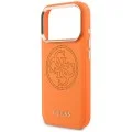Калъф за iPhone 17 Pro - Leather Perforated 4G MagSafe (GUHMP18L5PG4SRGO) - Guess - Оранжев
