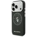 Калъф за iPhone 17 Pro - Leather Point and C Sketch MagSafe (KLHMP18L6PCCPRK) - Karl Lagerfeld - Черен