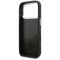 Калъф за iPhone 17 Pro - Leather Point and C Sketch MagSafe (KLHMP18L6PCCPRK) - Karl Lagerfeld - Черен
