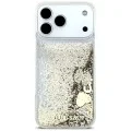 Калъф за iPhone 17 Pro - Liquid Glitter Charms (GUHCP18LGLHFLGO) - Guess - Златист
