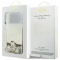 Калъф за iPhone 17 Pro - Liquid Glitter Charms (GUHCP18LGLHFLGO) - Guess - Златист