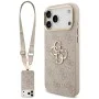 Калъф за iPhone 17 Pro Max - Big 4G Classic Logo & Big Strap Metal Buttons (GUHCP18XP4G4BCSP) - Guess - Розов
