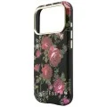 Калъф за iPhone 17 Pro Max - Blossom Roses Print MagSafe (GUHMP18X6PWGTBEK) - Guess - Черен