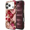 Калъф за iPhone 17 Pro Max - Blossom Roses Print MagSafe (GUHMP18X6PWGTBEP) - Guess - Розов