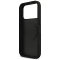 Калъф за iPhone 17 Pro Max - Croco Triangle Logo MagSafe (GUHMP18XPCRTHCK) - Guess - Черен