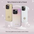 Калъф за iPhone 17 Pro Max - Croco Triangle Logo MagSafe (GUHMP18XPCRTHCK) - Guess - Черен