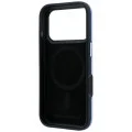 Калъф за iPhone 17 Pro Max - Grained Leather KC Heads Metal MagSafe (KLHMP18X6PSKCHLB) - Karl Lagerfeld - Светло син