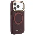 Калъф за iPhone 17 Pro Max - Grained Ring MagSafe - Guess
