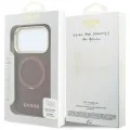 Калъф за iPhone 17 Pro Max - Grained Ring MagSafe - Guess