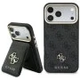 Калъф за iPhone 17 Pro Max - Hardcase 4G Cardslot MagSafe (GUBPHCP18XP4SM44CK) - Guess - Черен