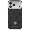 Калъф за iPhone 17 Pro Max - Hardcase 4G Cardslot MagSafe (GUBPHCP18XP4SM44CK) - Guess - Черен