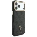 Калъф за iPhone 17 Pro Max - Hardcase 4G Cardslot MagSafe (GUBPHCP18XP4SM44CK) - Guess - Черен