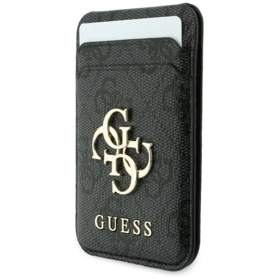 Калъф за iPhone 17 Pro Max - Hardcase 4G Cardslot MagSafe (GUBPHCP18XP4SM44CK) - Guess - Черен