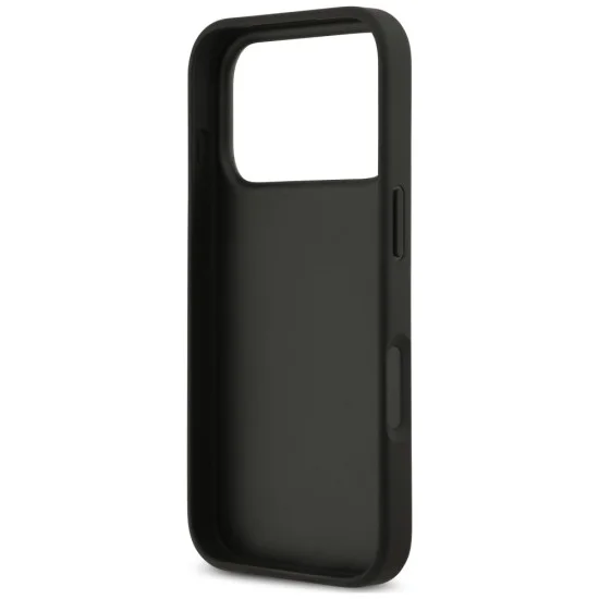 Калъф за iPhone 17 Pro Max - Hardcase 4G Double Card Triangle (GUHCP18XP4TPK) - Guess - Черен
